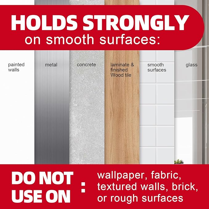 Sinfuo Wall Hooks for Hanging 10 Large Hooks, Heavy Duty Wall Hooks - Image 9