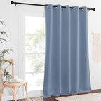 NICETOWN Sliding Door Window Treatment Blackout Patio Door Curtain Panels - Image 8