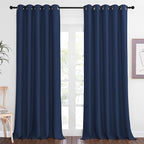 NICETOWN Blackout 110 inch Sliding Door Curtain, Grommet Thermal Insulated Room by NICETOWN
