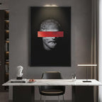 Framed Modern Wall Art, Large Minimalist Canvas Prints Paintings - Image 5