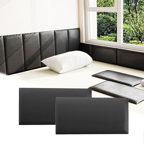 3D Anti-Collision Wall Padding for Kids, Self-Adhesive Headboard Panels for by Umedol
