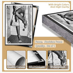 High Fashion Poster Trendy Black and White Wall Art Retro Girl Luxury Feminist - Image 7
