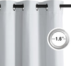NICETOWN Greyish White Ring Top Panels - Image 3
