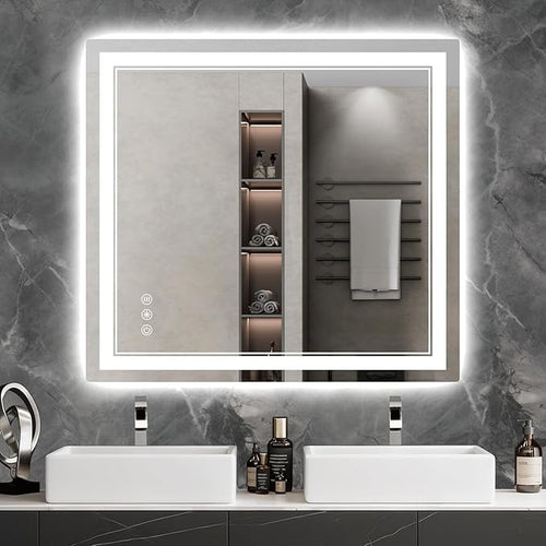 40x36 Inch LED Bathroom Mirror by Wedhouc