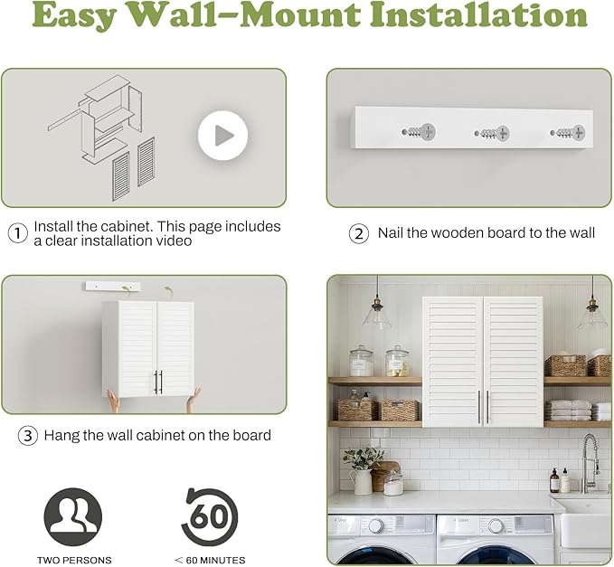 Furnaza Laundry Room Wall Cabinet - Image 7