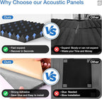 12 Pack Sound Proof Foam Panels - Image 5