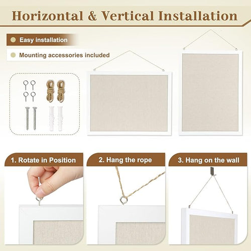 2-Pack Double-Sided Cork Board - Image 2