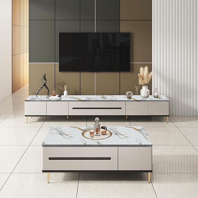 Abyssaly Marble Contact Paper for Countertops Gold Grey White Marble Peel and - Image 8