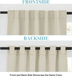 RYB HOME Small Window Curtains - Image 3