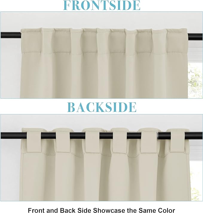 RYB HOME Small Window Curtains - Image 3