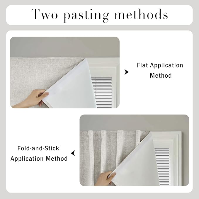 Self-Adhesive Complete 100% Blackout Curtain - Image 5