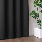 IGEMAEVE Blackout Curtains 72 Inch Length 2 Panels Set, Grommet Energy Saving - Image 7