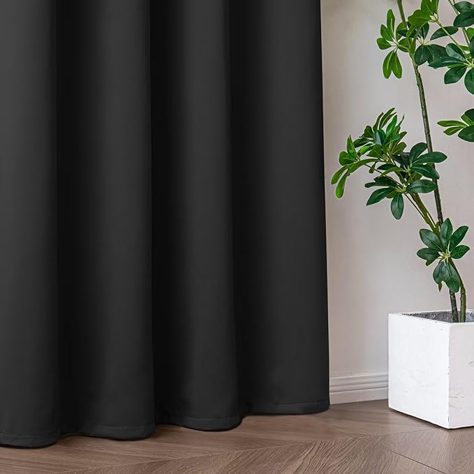 IGEMAEVE Blackout Curtains 108 Inch Length 2 Panels Set, Grommet Energy Saving - Image 7