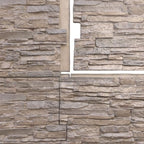 EverStone Canyon Ridge Faux Stone Panel, 45 3/4"W x 24 1/2"H x 1 1/4"D - Image 9