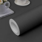 practicalWs 15.7"x 984.2" Grey Wallpaper Self Adhesive Peel and Stick Wall by practicalWs