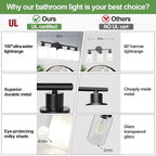 5-Light Bathroom Light Fixtures, Bathroom Wall Lamp, - Image 2