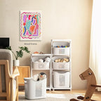 Funky Cute Kids Abstract Wall Art Trendy Bright Colorful Poster 12x16 inch - Image 3
