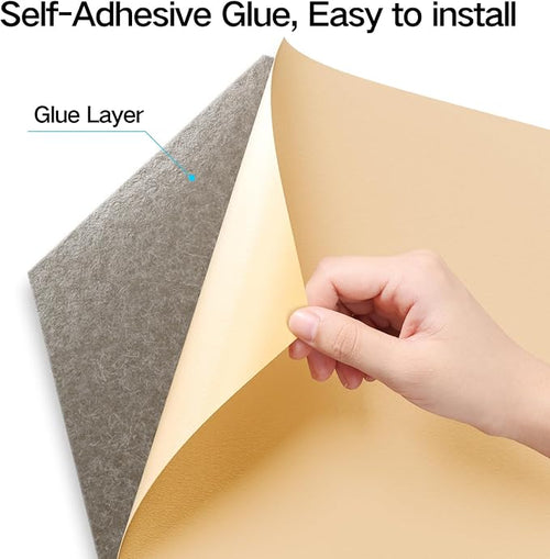 18 Pack Self-Adhesive Acoustic Panels 12" X 10" X 0.4" - Image 2