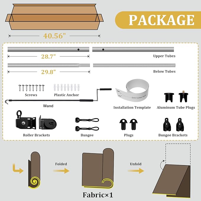 Shade&Beyond Outdoor Roller Shades - Image 5