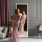 Kosmonia 71x24 Full Length Mirror, Dimmable 3 Color LED Light w/Light Memory - Image 3