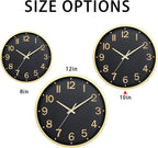 Wall Clocks Battery Operated 10 inch Modern Wall Clock, Silent Non Ticking Wall - Image 5