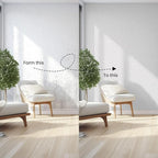 Abyssaly White Wallpaper Peel and Stick 15.7" x 196.8" Silk Embossed White - Image 6