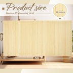 Juexica 2 Pcs Natural Bamboo Wall Panel - Image 2