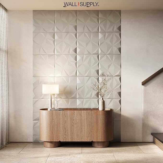 Wall!Supply - 3D Wall Panels – Geo Lite Cashmere Wall Covering - Lightweight - Image 7