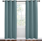 NICETOWN Modern Blackout Curtains Noise Reducing, 2 Panels, W42 x L78 -Inch - Image 2