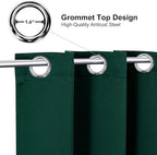 ChrisDowa Grommet Blackout Curtains - Image 2