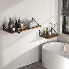 Heimlove 12 Inch Deep Floating Shelves - Image 6