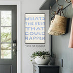 Yaasilinage Daily Reminder Positive Canvas Wall Art, Positive Affirmations Wall - Image 4