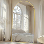 Oversized Floor Mirror Full Length 82"X44", Extra Large Arched Full Length - Image 3