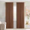 MIULEE Back Tab Blackout Curtains 84 Inch Length 2 Panels Set by MIULEE