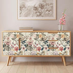 Jeweluck Floral Wallpaper Peel and Stick Vintage Floral Contact Paper Peel and - Image 6