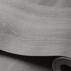 Wood Grain Peel and Stick Floor Tiles – 11.8” Width, Full Roll Length of 118" – by auxua