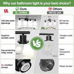 Zarbitta 4-Light Bathroom Light Fixtures, Bathroom Wall Lamp - Image 2