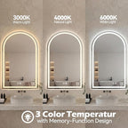 DUMOS 24"×36" LED Bathroom Mirror - Image 5