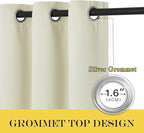 NICETOWN Blackout Living Room Curtain 84 inches Long - Image 2