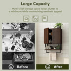 RUSTOWN Farmhouse Bathroom Wall Cabinet - Image 9