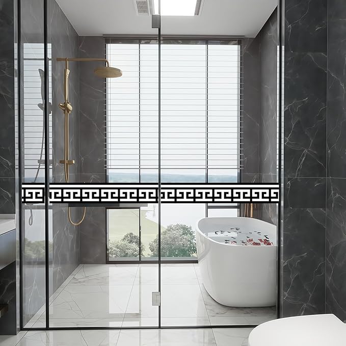 Black and White Wallpaper Border Trim Peel and Stick Boarders Self Adhesive - Image 5