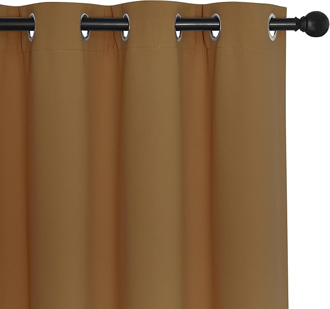 NICETOWN Blackout Drapery Curtain Panel 90 inches Long - Image 7