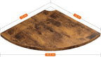 Homode Corner Shelf Wall Mount, 12 Inch Wood Floating Corner Shelves - Image 3