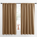 NICETOWN Blackout Curtains for Living Curtains, 52 by 63 Inch, Window Treatment by NICETOWN