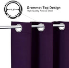 ChrisDowa Blackout Curtains 36 Inches Long - Image 2