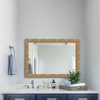 HOMETITUTE Wallpaper Border Peel and Stick Colorful Geometric Texture - Image 6