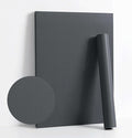 Dimoon 236''x17.7'' Grey Peel and Stick Wallpaper Contact Paper Modern Self by DIYYOURMOON