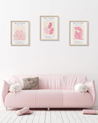 Framed Matisse Pink Canvas Wall Art, Abstract Matisse Canvas Wall Decor - Image 7