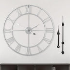 LEIKE 24" Modern Large Wall Clocks, Silent Non Ticking, Battery Operated by LEIKEWALLCLOCK