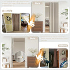 AJAZZ Blackout Accordion Door Curtains - Image 5